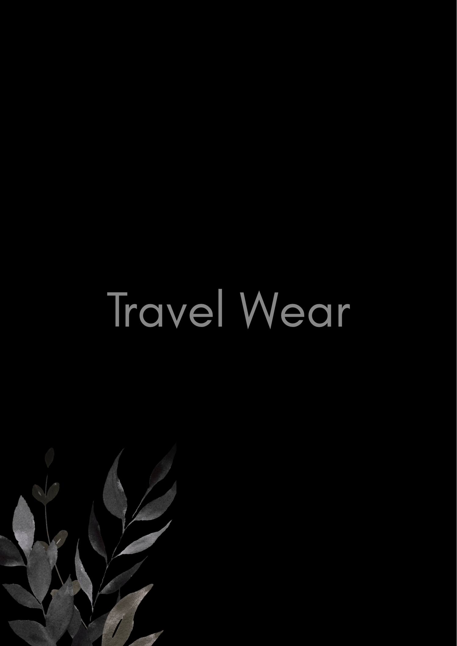 TRAVEL WEAR